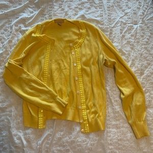 Yellow Banana Republic Cardigan